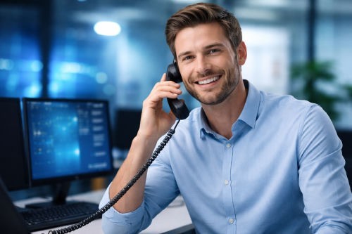 Vinto customer support team assisting real estate agents